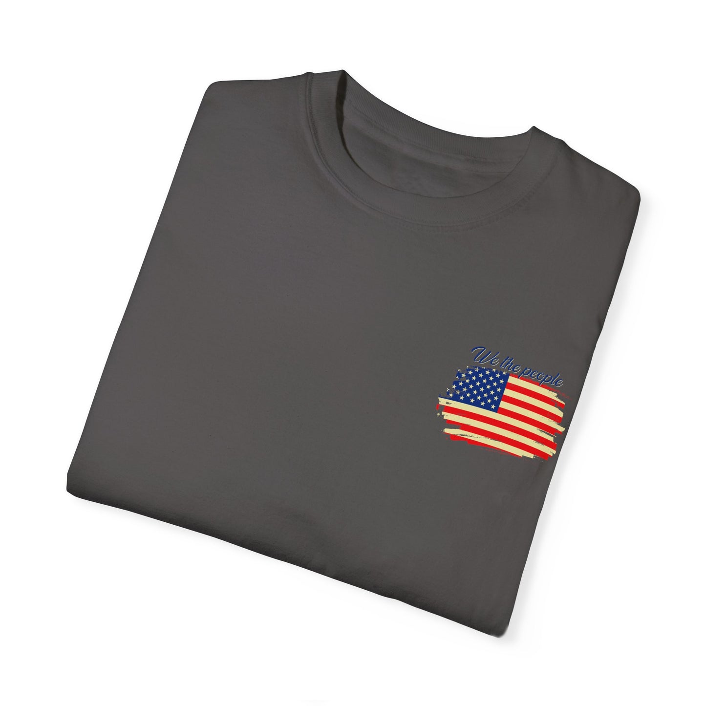 American Patriot Unisex Garment-Dyed T-shirt 1