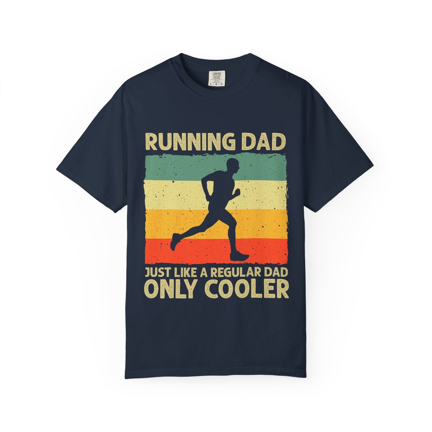 Running Dad Unisex T-Shirt | Gift for Runners, Cool Dad Apparel, Funny Dad Shirt, Father's Day, Casual Wear