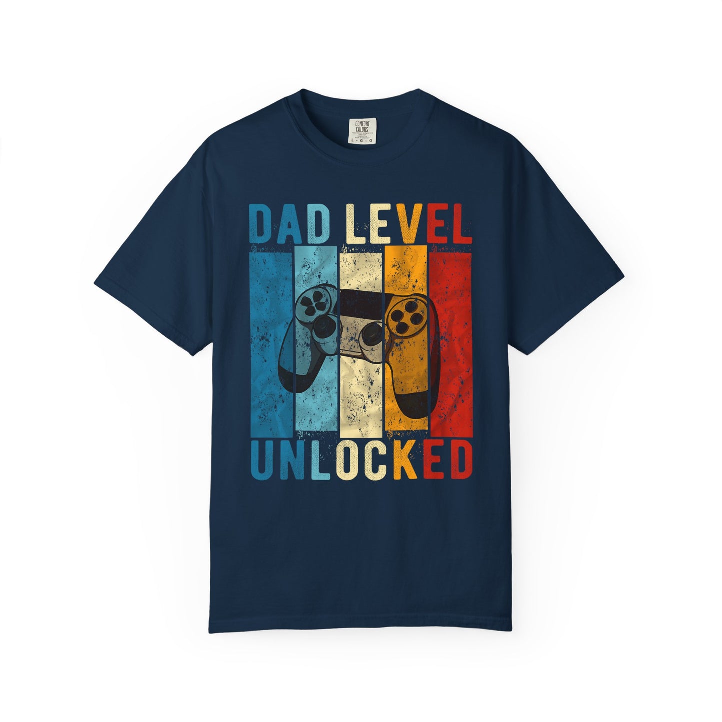 Dad Level Unlocked T-Shirt, Gaming Tee, Unisex Shirt, Father's Day Gift, Gamer Dad Apparel