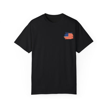 American Patriot Unisex Garment-Dyed T-shirt 2