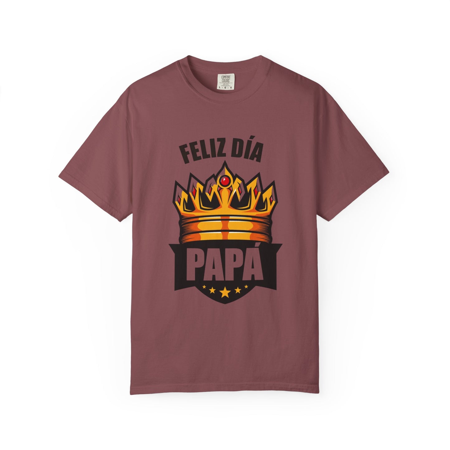 Feliz Día Papá T-Shirt - Unisex Garment-Dyed Tee for Father’s Day