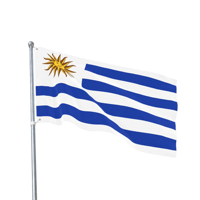 Uruguay Double Sided Flag for Outdoor Decor, Sports, Celebrations, Gift for Travelers, Independence Day Decoration