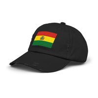 Bolivian unisex distressed cap