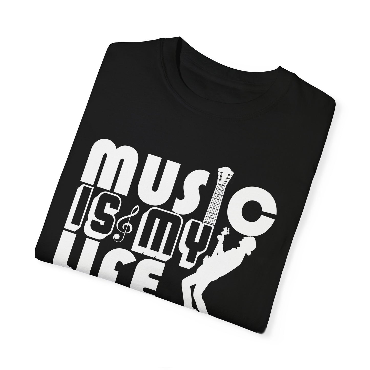 (Music)Unisex Garment-Dyed T-shirt