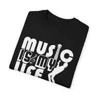 (Music)Unisex Garment-Dyed T-shirt