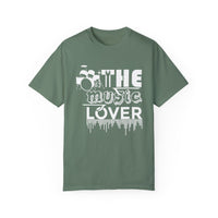 (Music)Unisex Garment-Dyed T-shirt