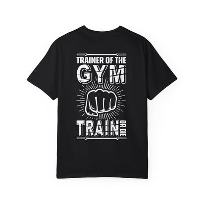 Fitness Unisex Garment-Dyed T-shirt (Back Design) 10