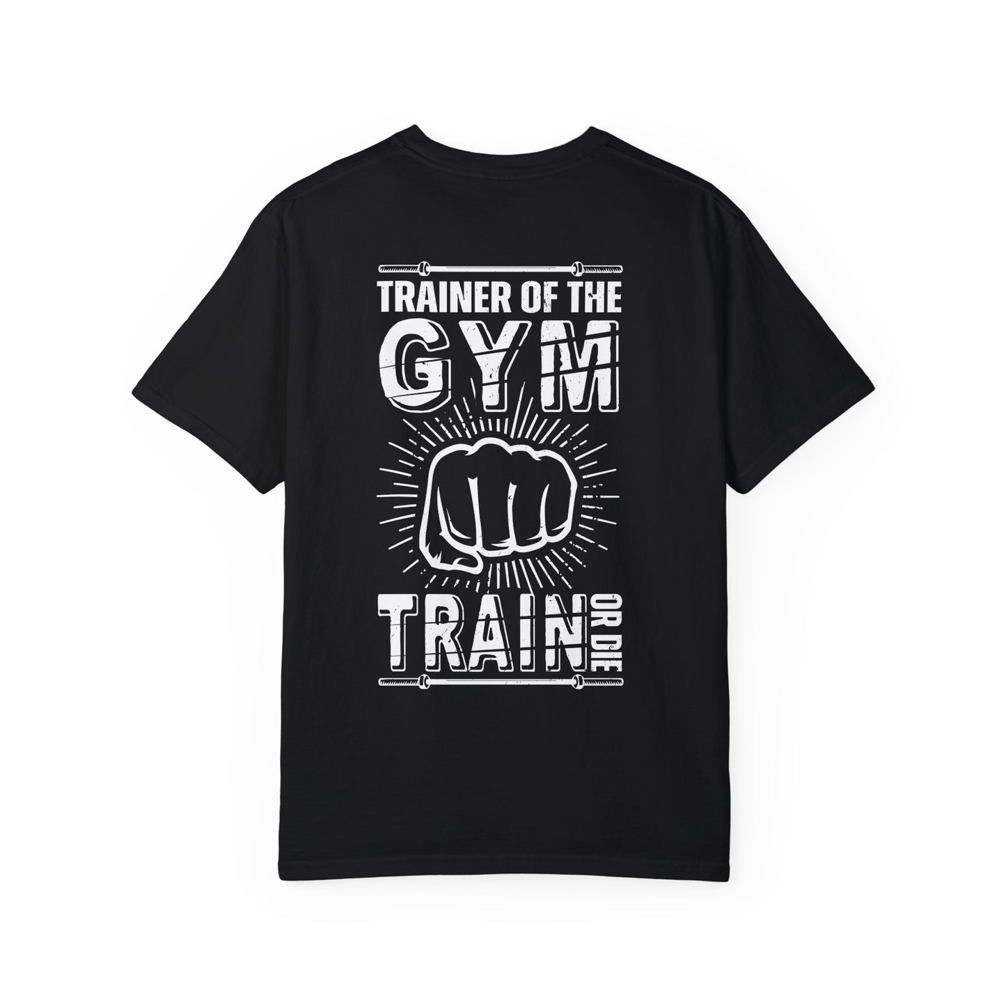 Fitness Unisex Garment-Dyed T-shirt (Back Design) 10