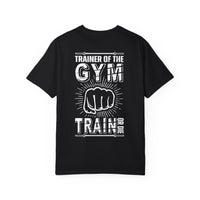 Fitness Unisex Garment-Dyed T-shirt (Back Design) 10