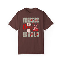 (Music)Unisex Garment-Dyed T-shirt