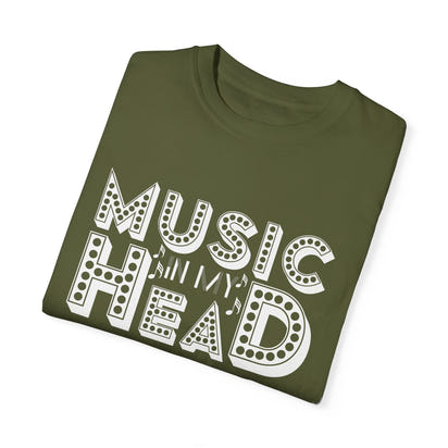 (Music)Unisex Garment-Dyed T-shirt