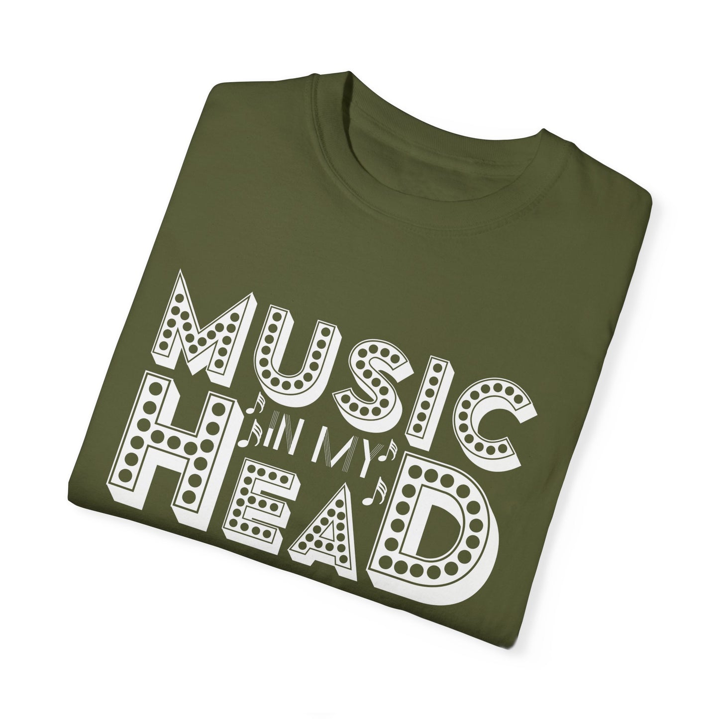 (Music)Unisex Garment-Dyed T-shirt