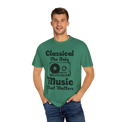 (Music)Unisex Garment-Dyed T-shirt