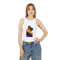 Venezuelan Pride Racer Tank Top for Women - Vibrant Design