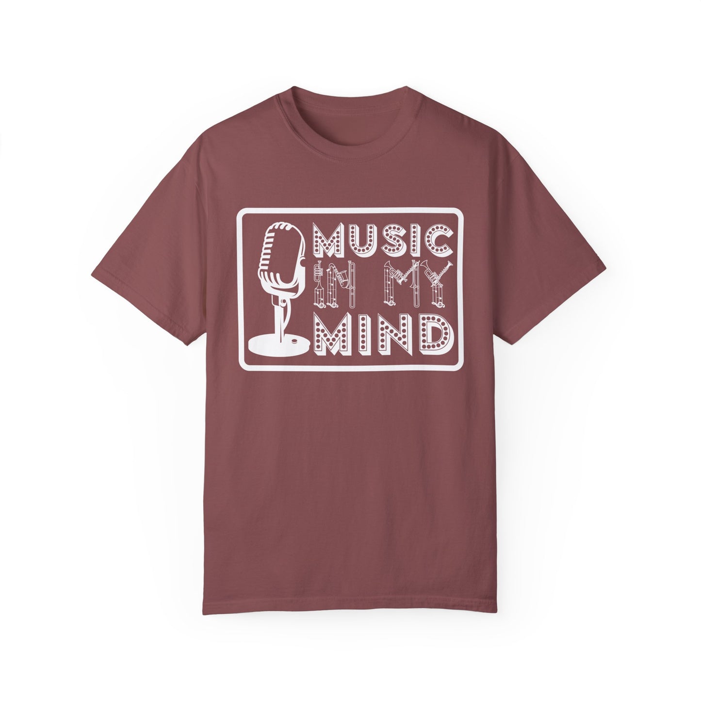 (Music)Unisex Garment-Dyed T-shirt