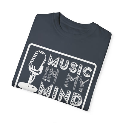 (Music)Unisex Garment-Dyed T-shirt
