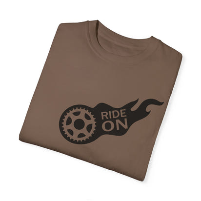 Bike Unisex Garment-Dyed T-shirt