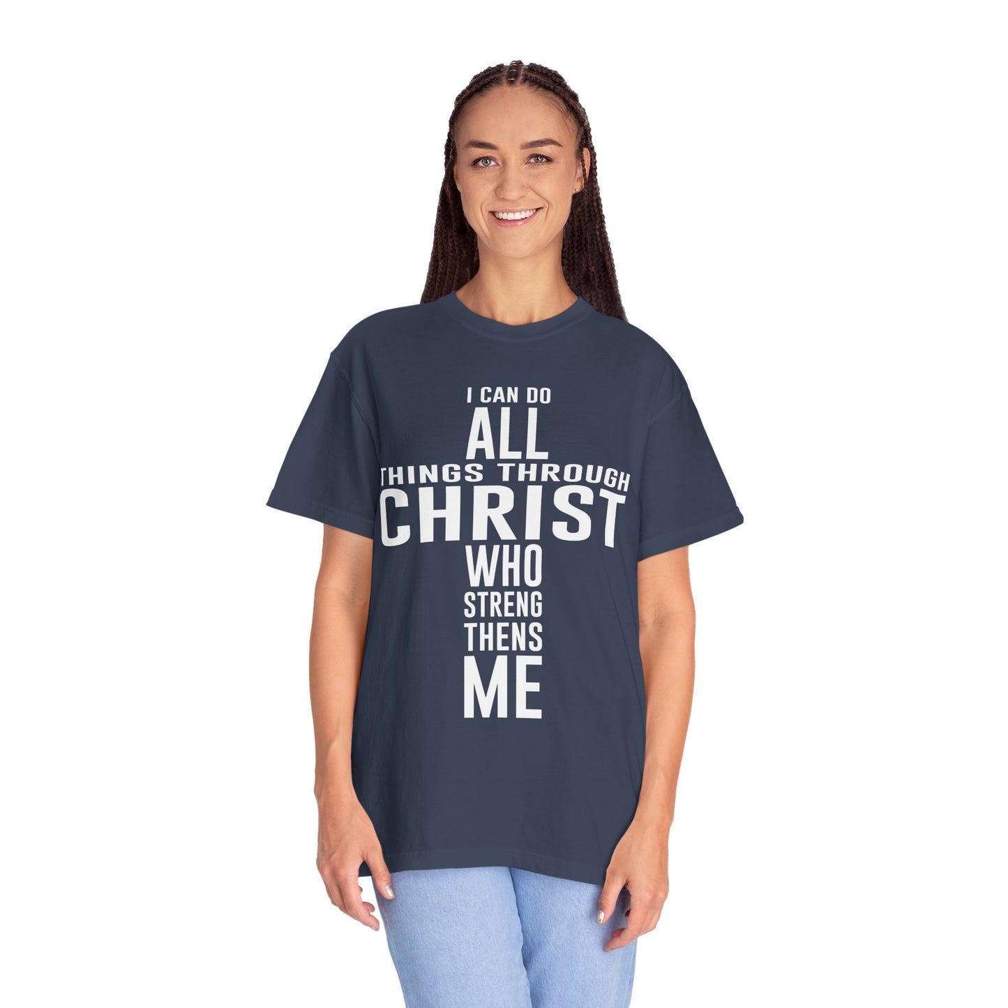 Cristian Unisex Garment-Dyed T-shirt