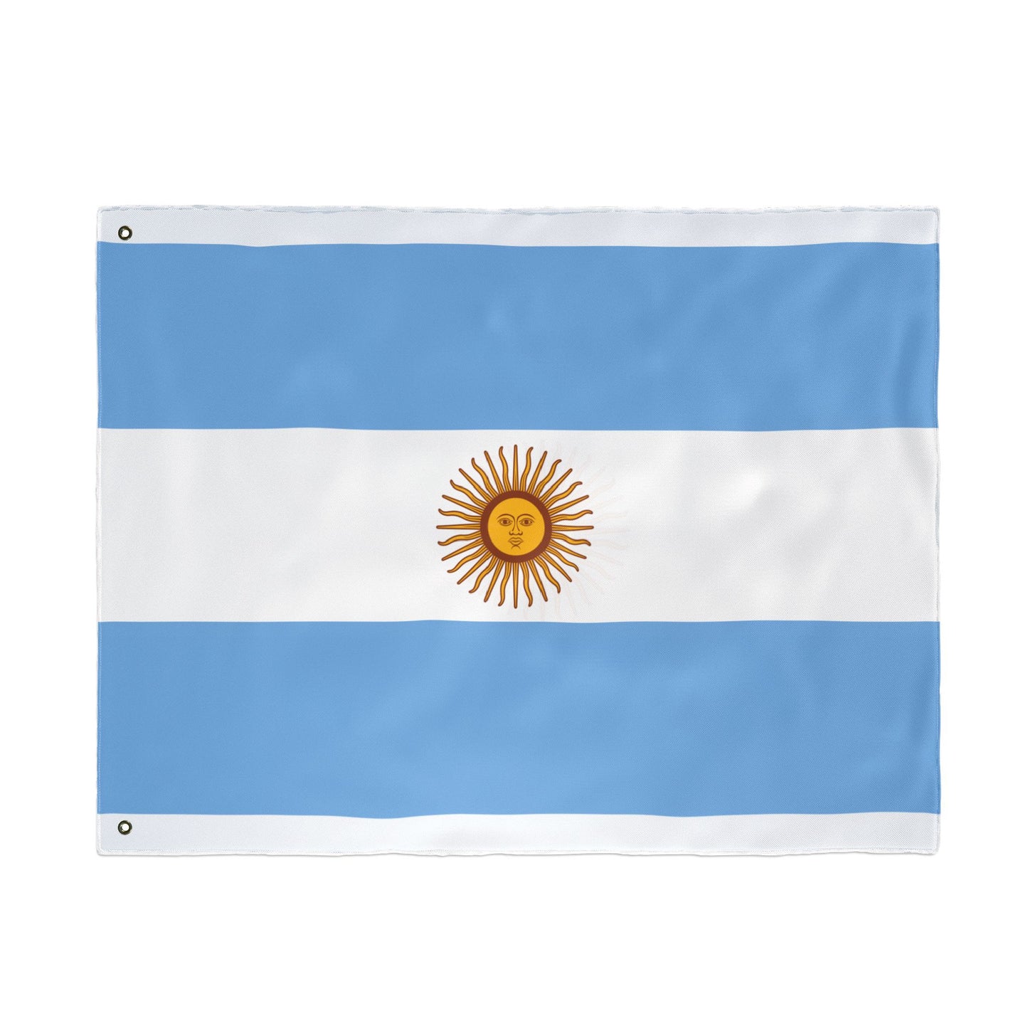 Argentinian Double Sided Flag, Handcrafted Home Decor, Outdoor Decoration, Sports Event Banner, Unique Gift for Flag Lovers