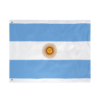 Argentinian Double Sided Flag, Handcrafted Home Decor, Outdoor Decoration, Sports Event Banner, Unique Gift for Flag Lovers