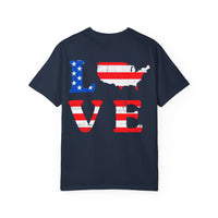 American Patriot Unisex Garment-Dyed T-shirt 9