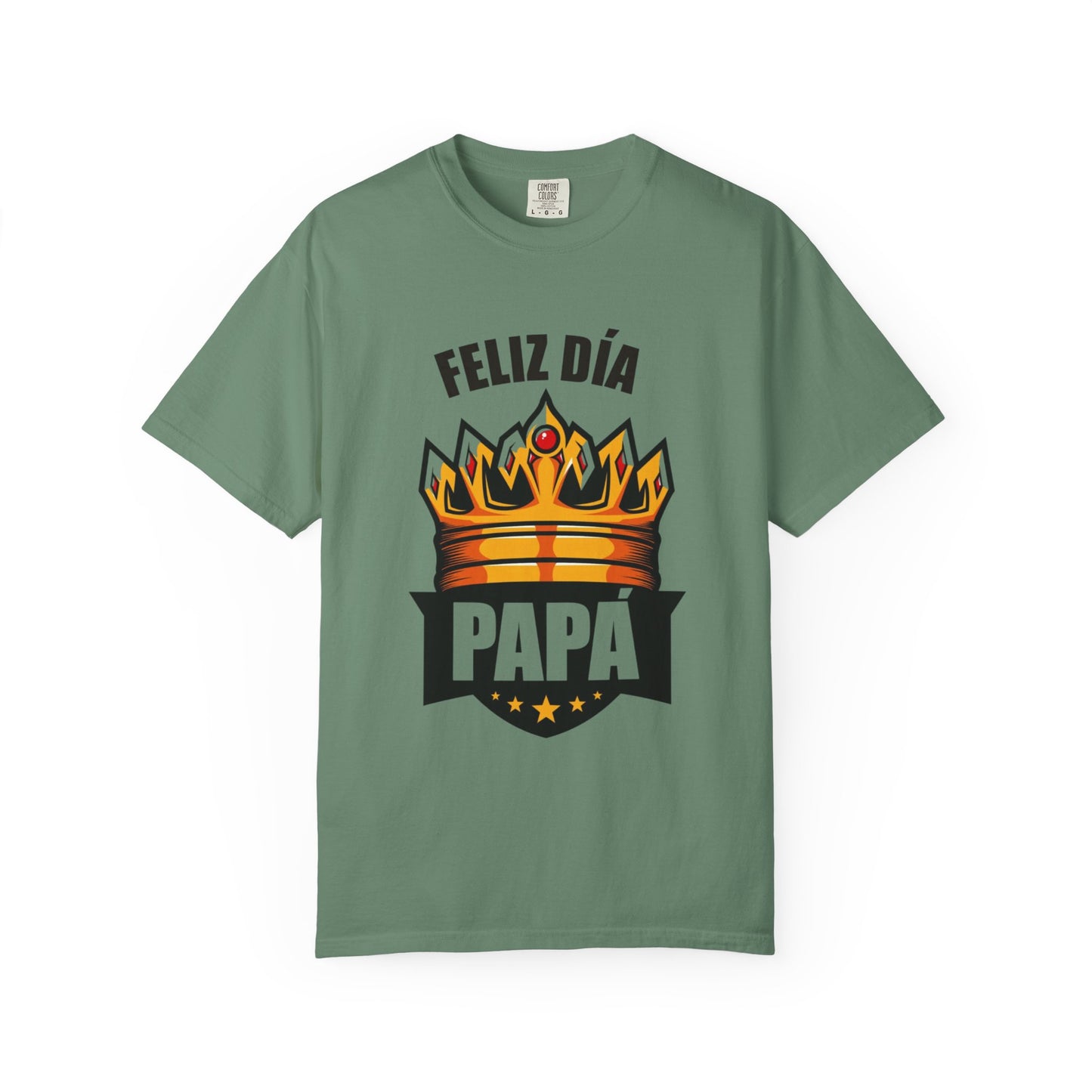 Feliz Día Papá T-Shirt - Unisex Garment-Dyed Tee for Father’s Day