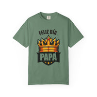 Feliz Día Papá T-Shirt - Unisex Garment-Dyed Tee for Father’s Day