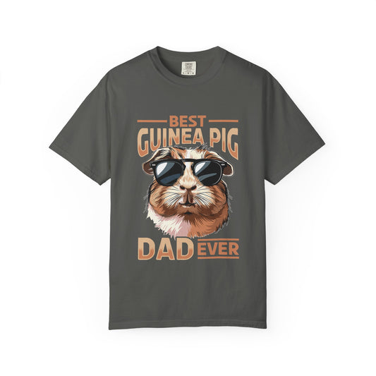 Best Guinea Pig Dad Ever T-Shirt | Funny Pet Dad Gift, Animal Lover Apparel, Father's Day Gift, Unisex Tee