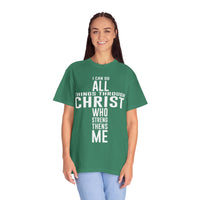 Cristian Unisex Garment-Dyed T-shirt