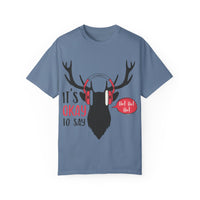 Christmas Unisex Garment-Dyed T-shirt 1