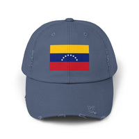 Venezuela Flag Distressed Cap, Casual Hat, Unisex Vintage Cap, Patriotic Accessories, Summer Fashion, Gift for Travelers