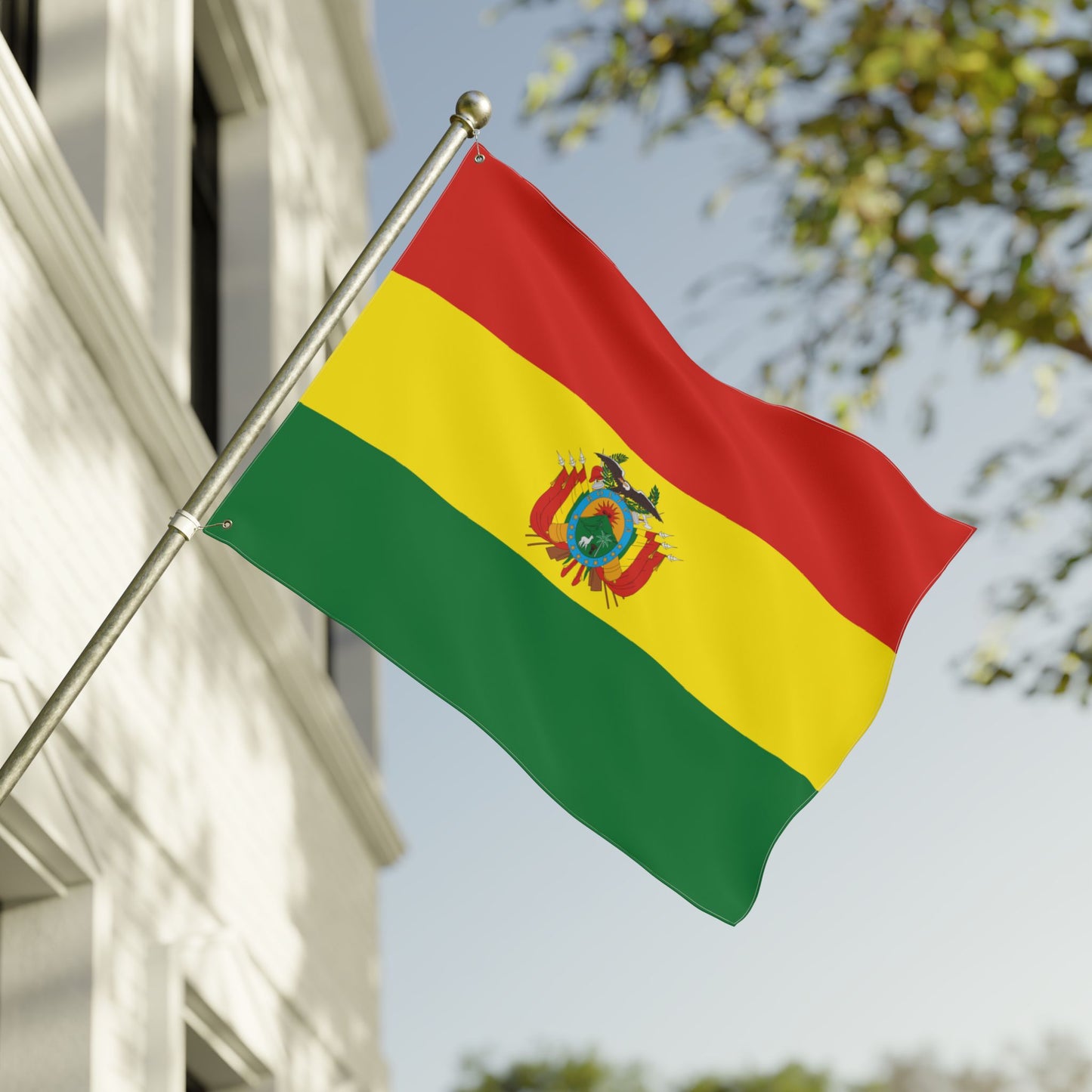 Double Sided Flag - Bolivia, Decorative Yard Flag, Outdoor Banner, Home Decor, Celebration Flag