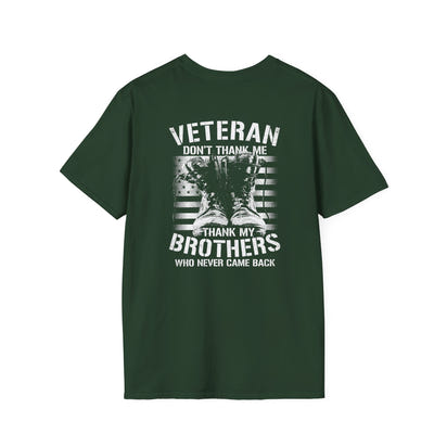 Military Unisex Softstyle T-Shirt