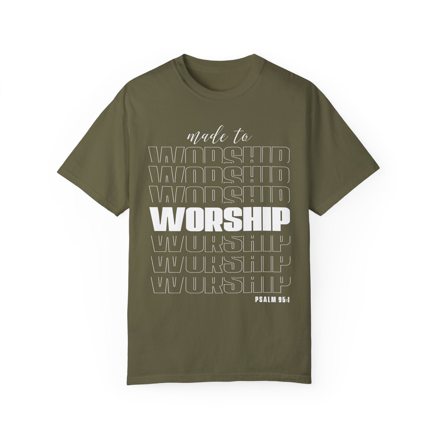 Cristian Unisex Garment-Dyed T-shirt