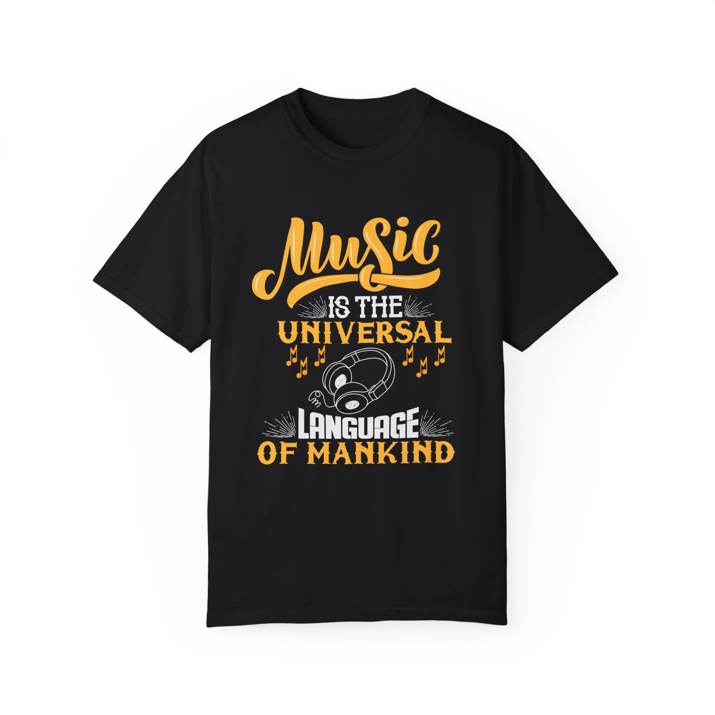(Music)Unisex Garment-Dyed T-shirt