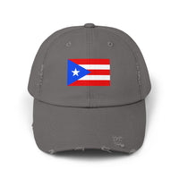 Puerto Rican Distressed Cap | Unisex Cap | Casual Summer Hat | Outdoor Adventure Gear | Flag Hat | Perfect Gift for Holidays