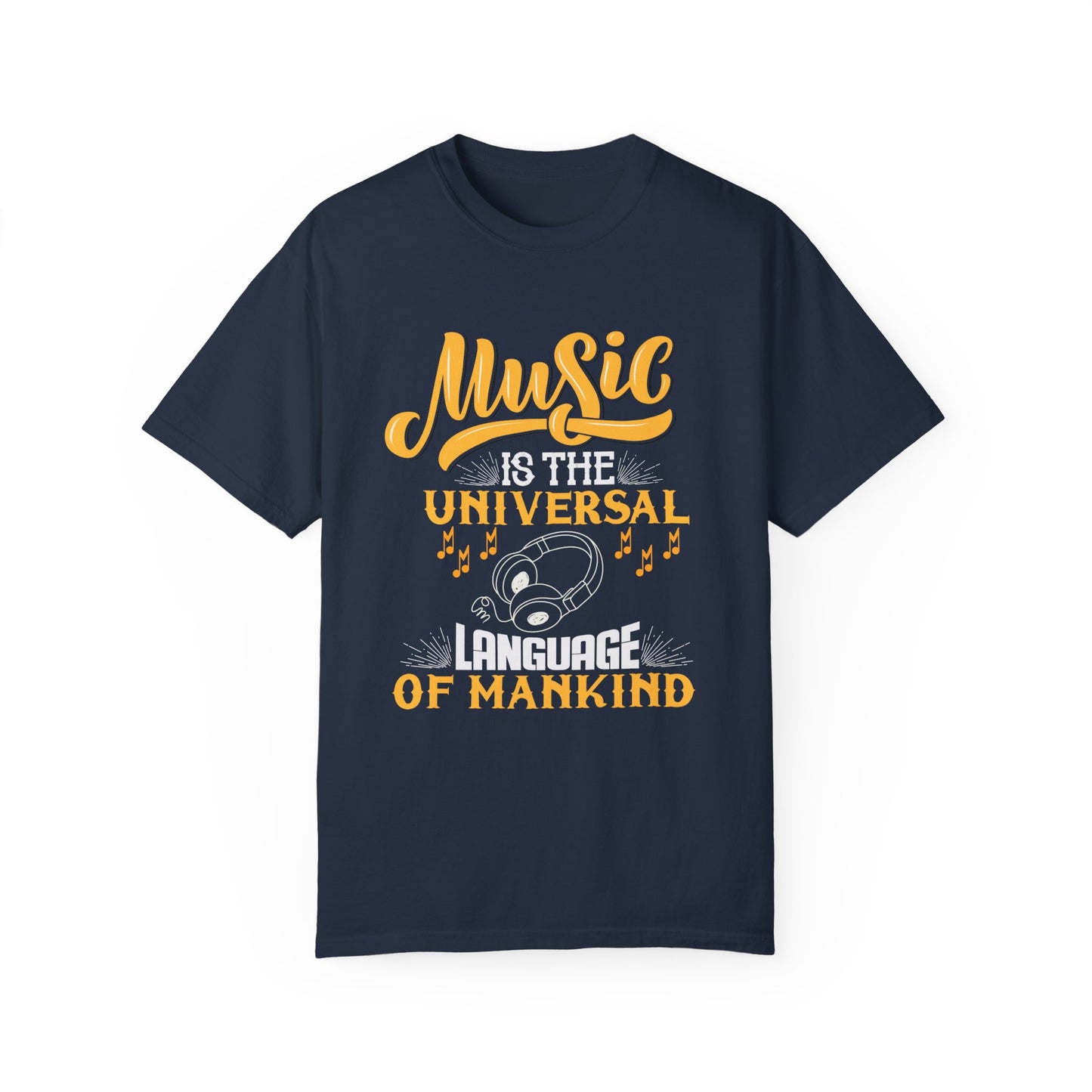 (Music)Unisex Garment-Dyed T-shirt