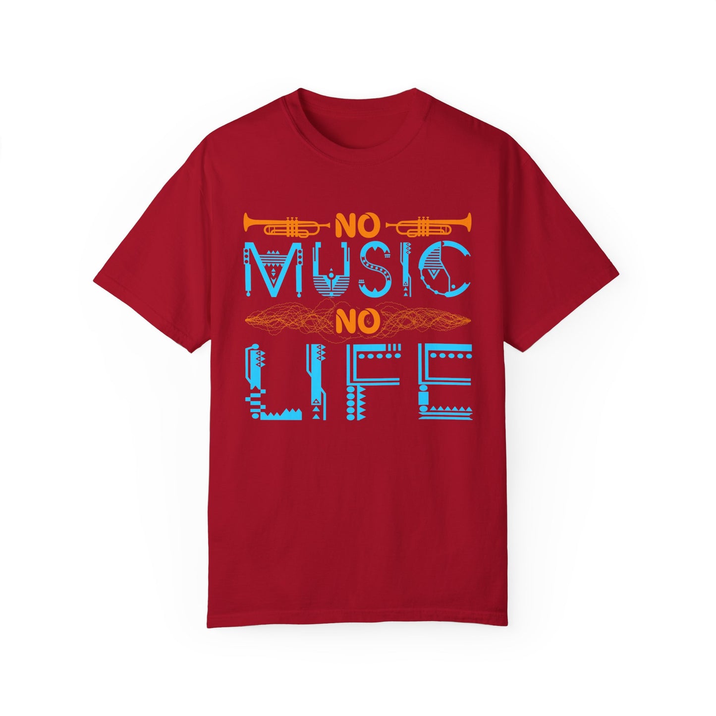 (Music)Unisex Garment-Dyed T-shirt