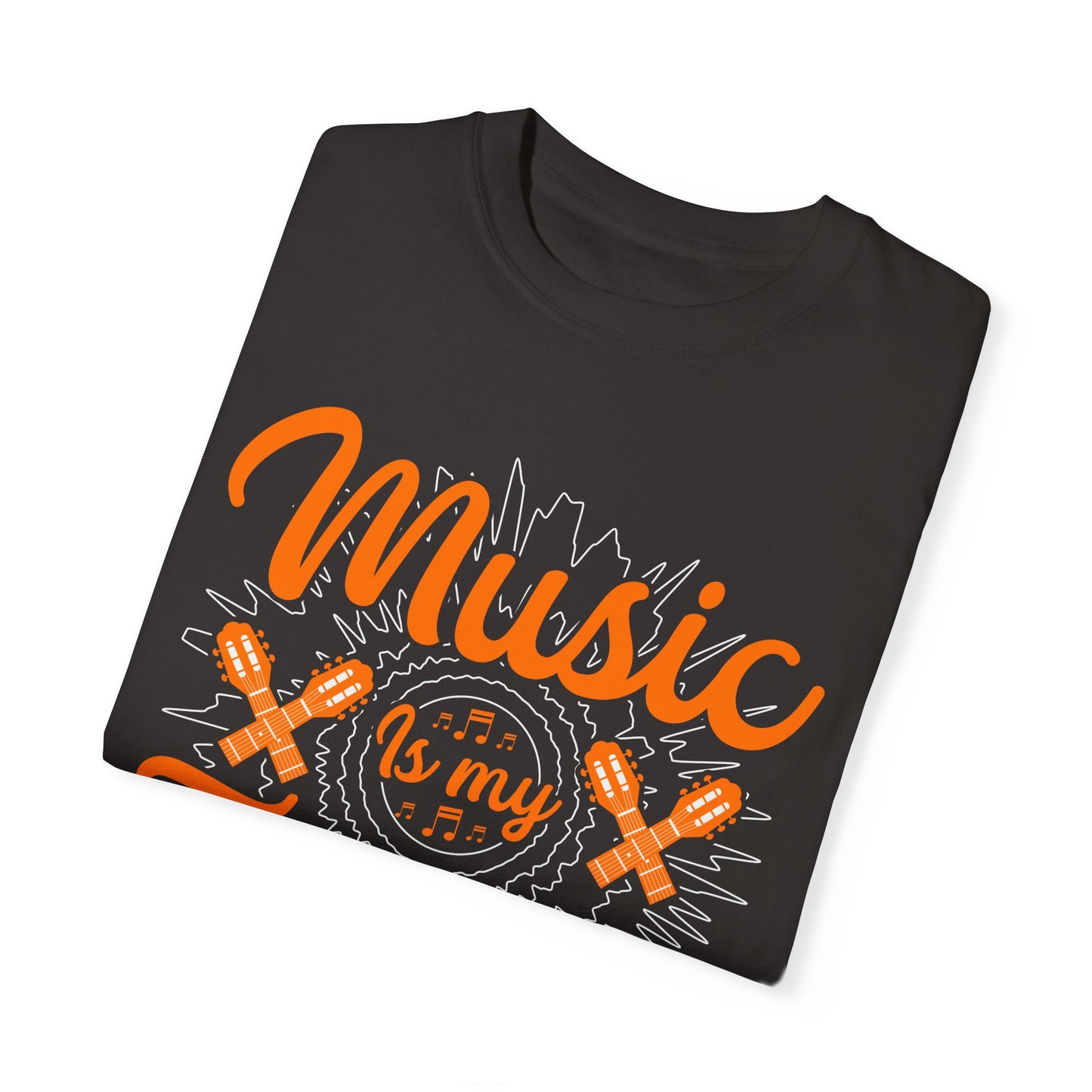 (Music)Unisex Garment-Dyed T-shirt