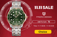 PAGANI DESIGN DD40 Men's Watches 2025 Top Luxury Automatic NH36A Mechanical Wristwatches AR Sapphire Mirror Watch For Men Clock