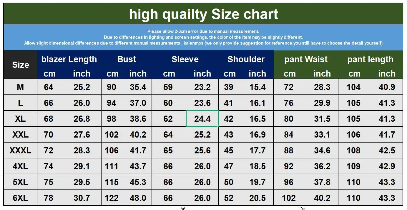 Suits Men Two Piece Sets Pant Set Blazer Turn Down Collar Full Sleeve Slim Fit Tight Waist Coat Long Pants Wedding Fabric Upgade