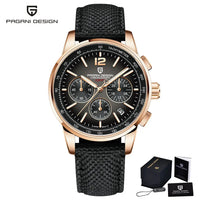 Pagani Design VK63 Fashion Men's Quartz Watches 41MM Top Sapphire Waterproof Sport 10 Bar Watch for men reloj hombre