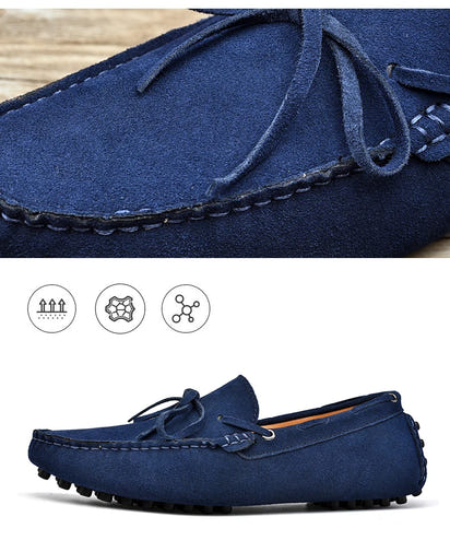 High Quality Leather Loafers Men Casual Shoes Male Driving Shoes Moccasins Slip On Men's Flats Fashion Men Shoes Size 38-49