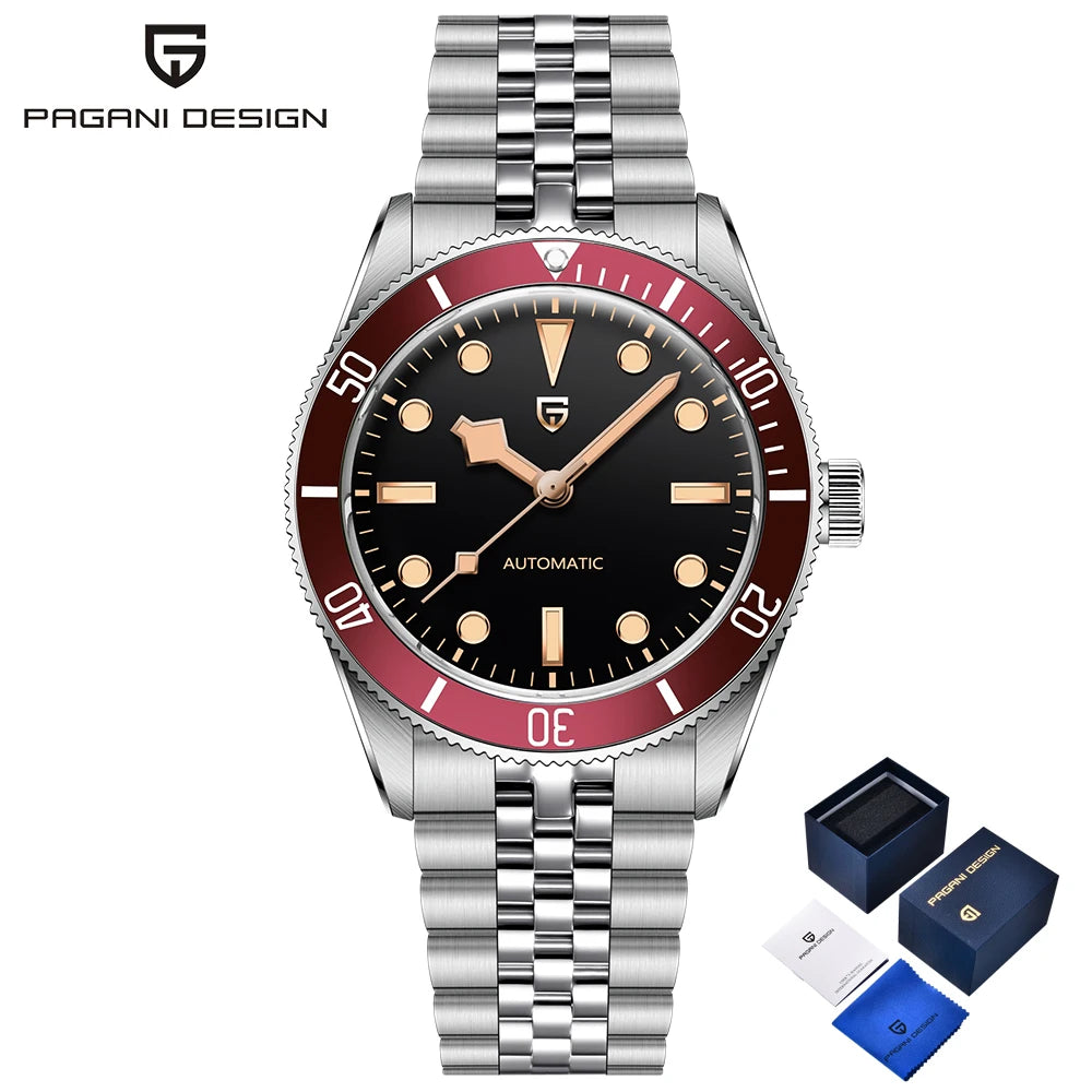 2025 New PAGANI DESIGN Men's Watches Top Luxury NH35 Mechanical Wristwatch Automatic Watch For Man Waterproof Luminous Gift Box