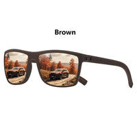 4 PCS Fashion Vintage Check Pattern Sunglasses Men Women Fishing Driving Man Luxury Brand Designer Sun Glasses UV400 Eyewear