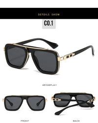 New Square Sunglasses Men Retro Brand Women Shades Female Sun Glasses Vintage Fashion Oculos De Sol Feminino UV400