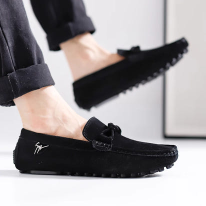 British Style Fashionable Red High-end Banquet Dress Shoes Men's Commuting Driving Work Loafer for Men's Anti Slip Shoes