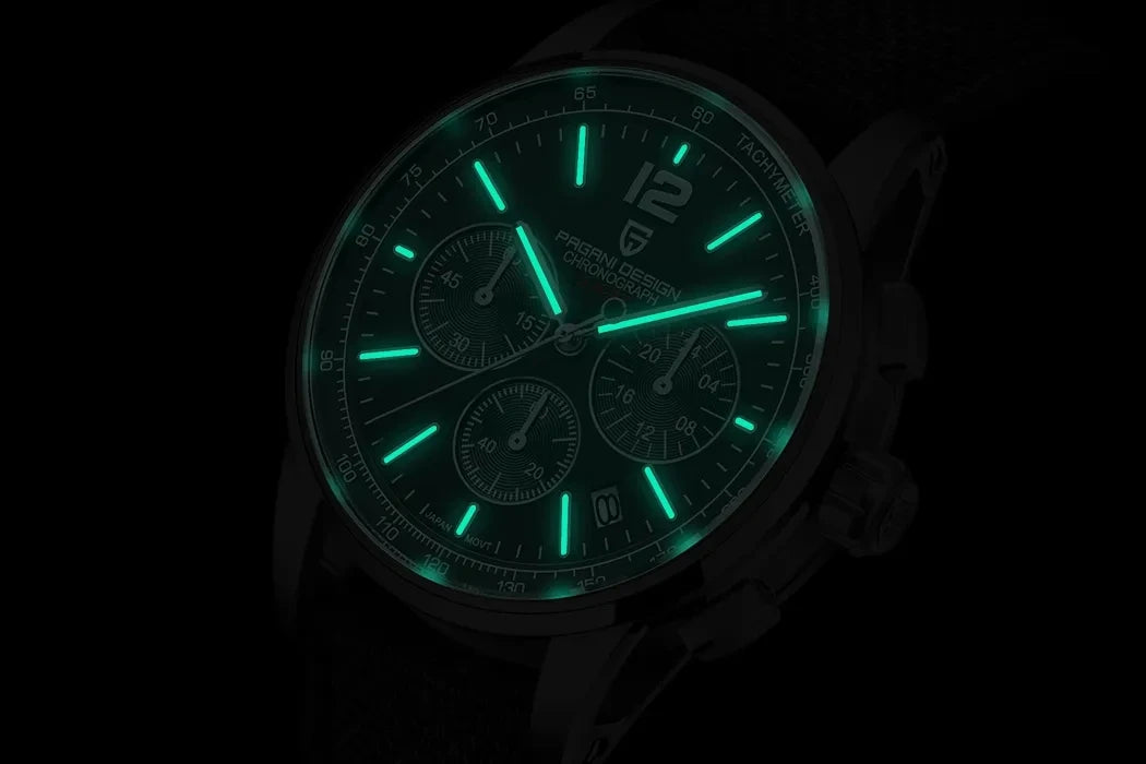 Pagani Design VK63 Fashion Men's Quartz Watches 41MM Top Sapphire Waterproof Sport 10 Bar Watch for men reloj hombre