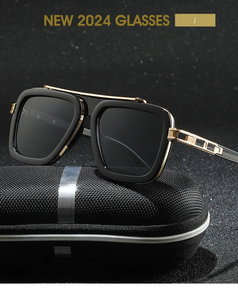 New Square Sunglasses Men Retro Brand Women Shades Female Sun Glasses Vintage Fashion Oculos De Sol Feminino UV400