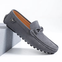 British Style Fashionable Red High-end Banquet Dress Shoes Men's Commuting Driving Work Loafer for Men's Anti Slip Shoes